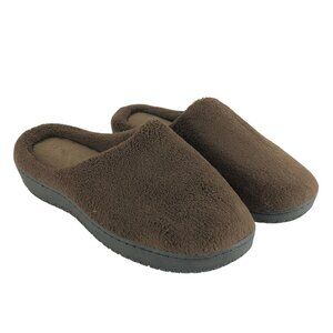 SandalUp Womens Slippers Clogs Fuzzy Faux Fur Slides Brown Size 38/39 US 7-8